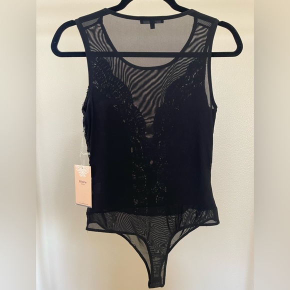 Sexy Sheer Bodysuit NWT - Picture 3 of 9